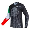 MENUTT Racing Men's Long Sleeve Off-Road Mexico Jersey Mountain Bike