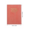 SHINEOFI 2025 Planner Notebook Mini Daily Schedule Notepad Mini Agenda