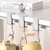Vinommart 6 Pcs Adjustable Table Hooks for Hanging Bags, Heavy