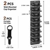 Lunarthos 2 Pack Hat Organizer for Baseball Caps & Travel