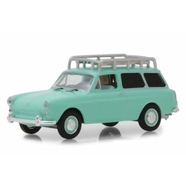 1965 Type 3 Squareback Compact Car, Birch Green - 29930C/48-1/64 Scale Diecast Model Car