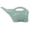 Elephant Watering Can, Plastic, Gray