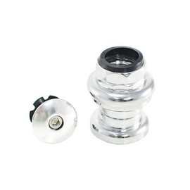 FSA TH-1150W 1" Inch Threaded Traditional Chrome Headset 26.4mm, Silver, XTE1590
