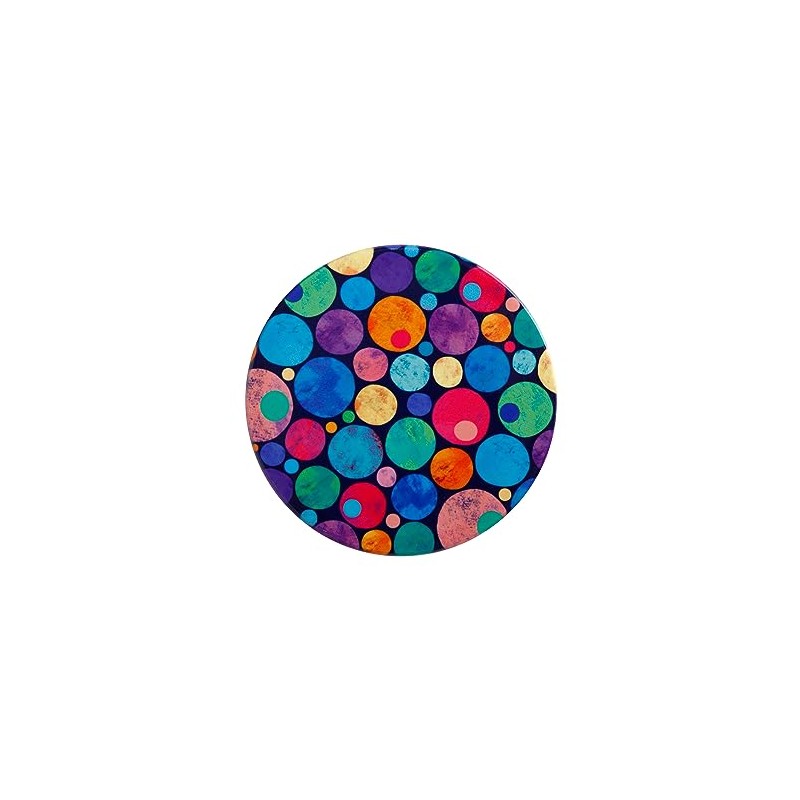 Maxwell & Williams DU0374 Be Kind Round Ceramic Coaster, Multi-Colour
