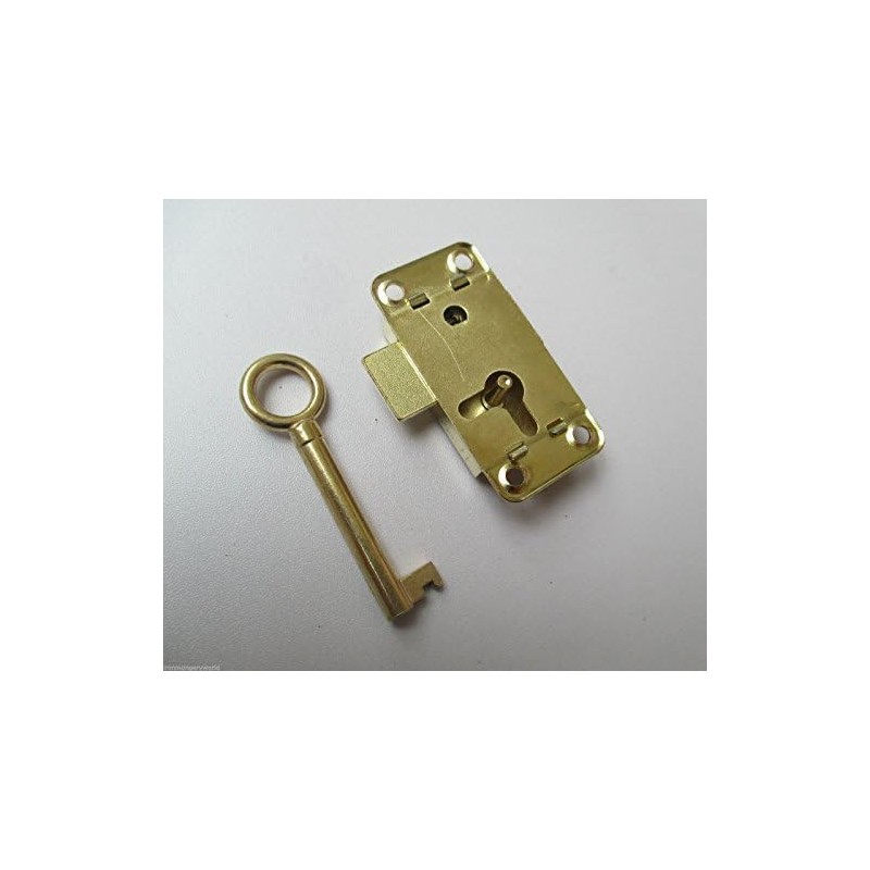Wardrobe Cabinet Cupboard Drawer Surface Lock and Key 63mm (2.1/2