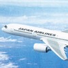 Marushin 0310403300 Face Towel JAL Japan Airlines Approx. 13.4 x