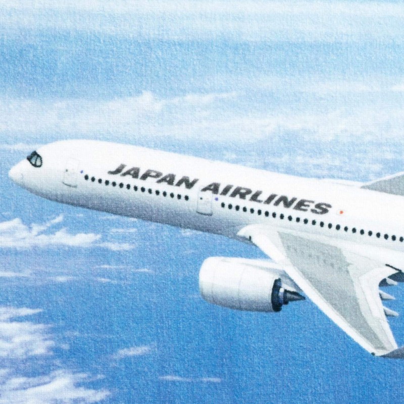 Marushin 0310403300 Face Towel JAL Japan Airlines Approx. 13.4 x