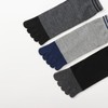 Champion CMSCX302 Socks (3 Pairs) Antibacterial Deodorization Non-Pile, 5 Toe