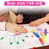 6Pcs Scented Mini Highlighters Set, Fragrant Fun Office Accessories, Plastic