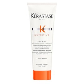 KÉRASTASE Lait Vital | Acondicionador de Nutrición Profunda para Cabello Ligeramente Seco | Nutre y Revitaliza el Cabello | Con Proteínas de origen vegetal, Niacinamida y Glicerina | 75ml