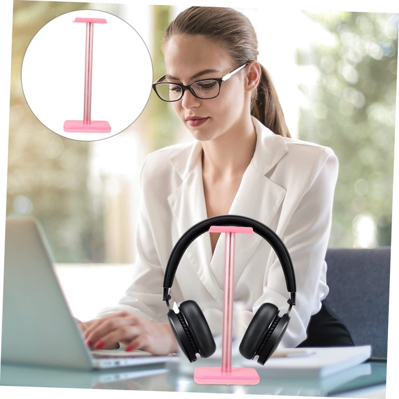 Gadpiparty 1Pc Gaming Headset Stand Slip Display Rack for Tidy