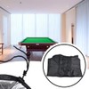 Sarini Protect Your Billiard Table with Black Pool Table Cover,