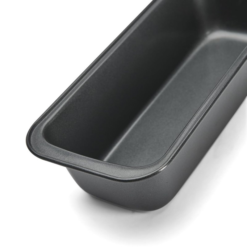 De Buyer Rounded Edge Cake Mould, 26 cm, Steel Grey,