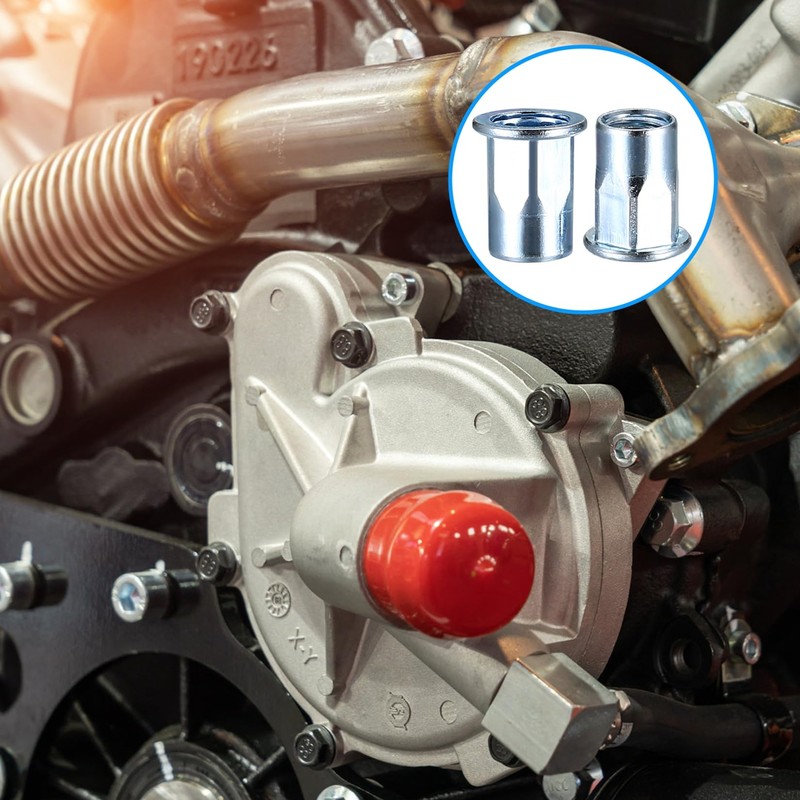 M4 M5 M6 M8 M10 Rivet Nuts Assortment Set, 160