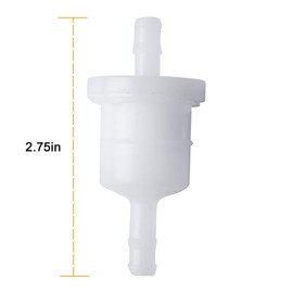 35-16248 369-02230-0 Inline Fuel Filter Compatible with Mercury 2-Cycle 4-Stroke 4-30HP Outboard Engine ,Fit for Tohatsu Nissan 369022300M