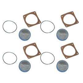 4 Pack SSC 126G / 3005719 Pump Strainer Suntec Screens Mectron with Gaskets & 'O' Rings Fit Riello Burners ONLY