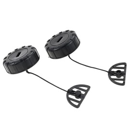 Hicello STIHL Chainsaw Fuel Cap for Stihl MS170 MS180 017 018 Oil Cap Grass Cutter Parts Set of 2 Part Number 1130 350 0500