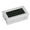 EVGATSAUTO Termómetro Digital, Mini Pantalla LED Medidor de Temperatura Digital