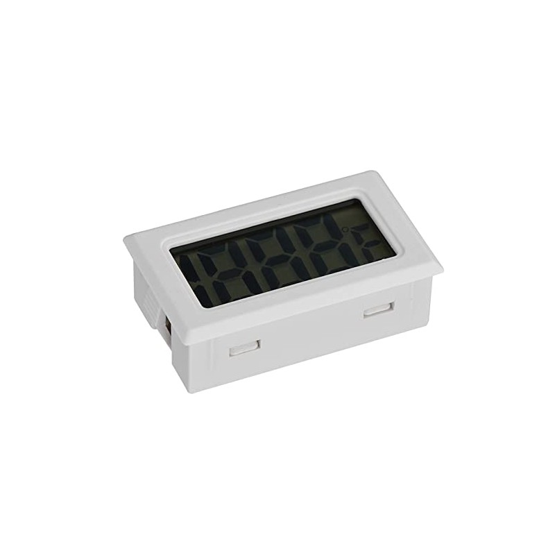EVGATSAUTO Termómetro Digital, Mini Pantalla LED Medidor de Temperatura Digital