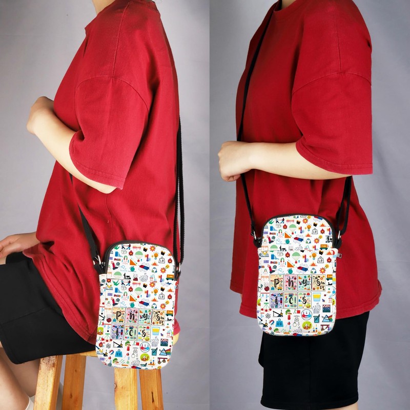 JYTAPP Physics Crossbody Bag Science Teacher Professor Gift Science Student