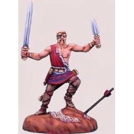 Dark Sword Miniatures Male Barbarian Miniature Elmore Masterworks