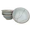 Set Of 4 Japan Made Sakura Cherry Blossoms Porcelain Ramen