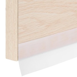 uxcell 16.4 Feet Weather Stripping, Adhesive Seal Strip Door Draft Stopper Bottom Seal Tape for Door Window Gap Winter Insulation (35mm, White)