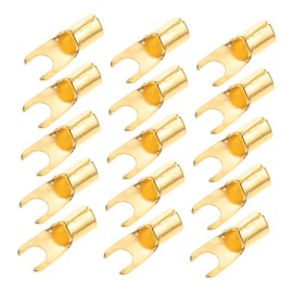 LABRIMP 20pcs U Shaped Car Terminal Connectors for Subwoofer and Amplifier Optimized Transmission for and Home Theaters Durable and Design