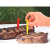 New Star Foodservice 24227 Plastic "Medium Well" Steak Markers, Yellow