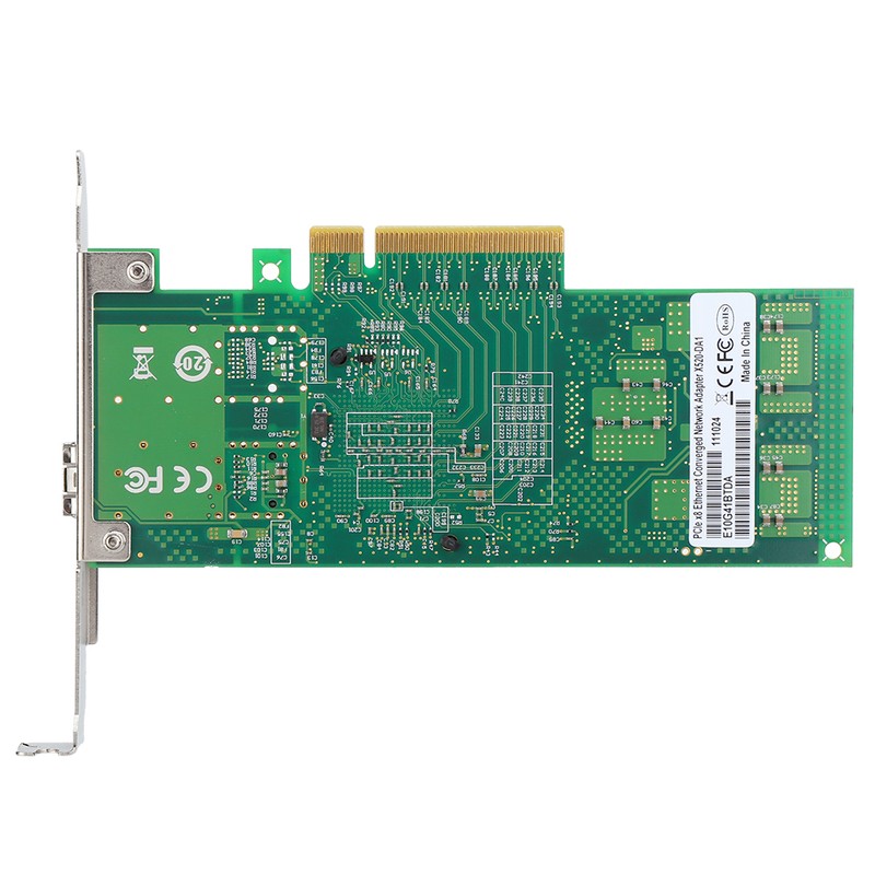 10Gbps Fiber Network Card Single Port for Intel 82599EN Chip
