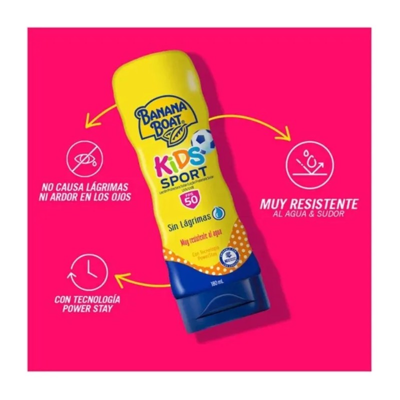 Set Loción Protectora Solar Banana Boat Sport Pzas
