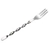Kurukuru Pasta Fork, Medium, w/Mat
