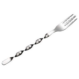 Kurukuru Pasta Fork, Medium, w/Mat