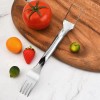 Unbranded Watermelon Slicer Cutter 2-in-1 Fork Stainless Steel Fruit Cutting