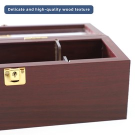 HOROW Baseball Bat Display Case Wooden Frame with Acrylic Transparent Door Holder Rack Cabinet Wall Mounted Shadow Box Vertical or Horizontal, w/98% UV Protection-Lock