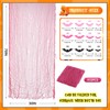 12 Set Halloween Pink Creepy Gauze Decor, Spider Web 3D