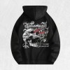 Skull Peace Graphic Hoodie 100% Cotton US Warehouse 6 ColorsColor: