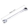 sourcing map 5/16 Inch Ratcheting Combination Wrench SAE 72 Teeth