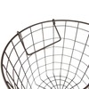DII Metal Wire Mesh Stackable Utility Storage Bin, Small Round,