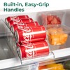 Greenco GRC2455 Stackable Refrigerator and Freezer Drink Holder