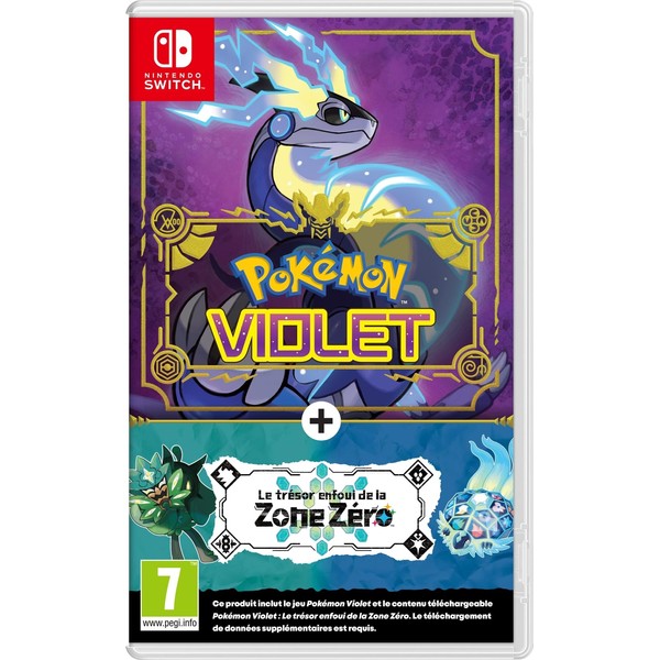 Nintendo Pokémon Violet + Pass d'extension "Le trésor enfoui de la Zone Zéro"