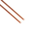 12-Inch Length Pure Copper Round Rod 1/4" Dia(6.35mm),99.9% Solid Copper