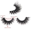2 Pairs Cat Eye False Eyelashes, Wispy Cluster Lashes, Natural