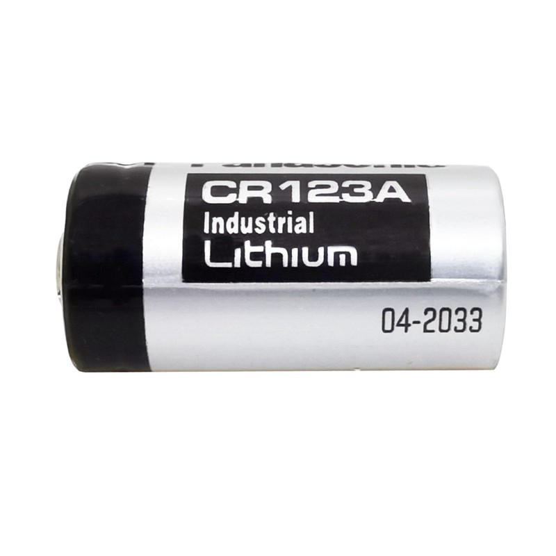 STEPMAX 2 Pack CR123A 3V Lithium Battery 1400mAh for Cameras