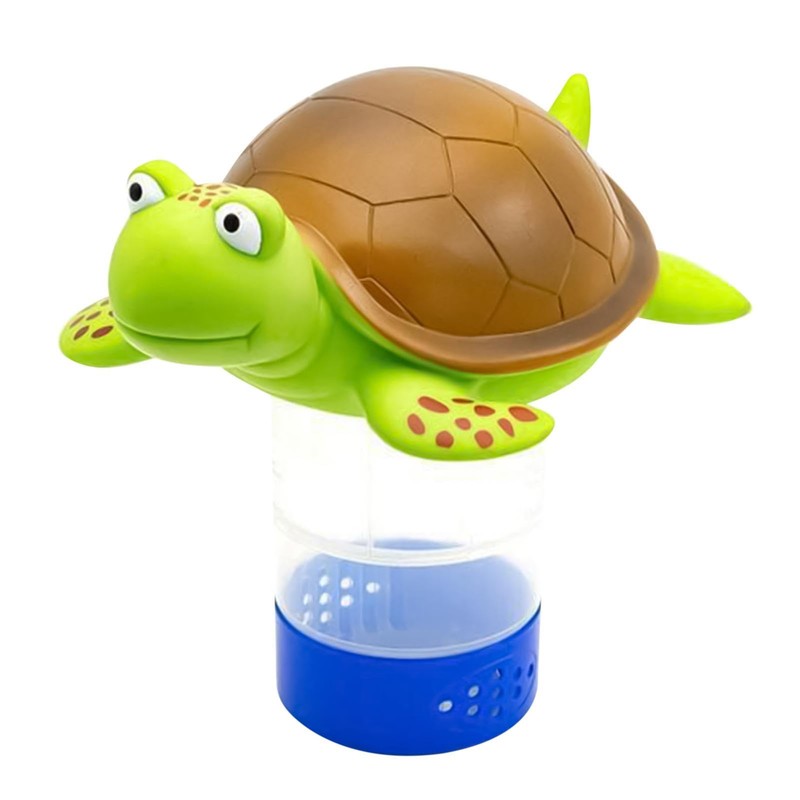Floating Turtle Chlorine Dispenser - Fits 1 and 3 Inch