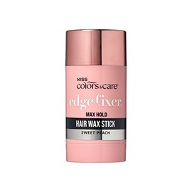 Kiss Colors & Care Cera En Barra Para El Cabello, 2,47 Oz (Melocotón Dulce): Peinado Sin Esfuerzo, Fijación Durante, No Grasoso, Sin Descamación, Biotina B7 Y Manteca De Claro 90 Onzas (Paq