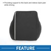 A ABSOPRO Car Seat Lumbar Cushion Memory Foam Support Ergonomic