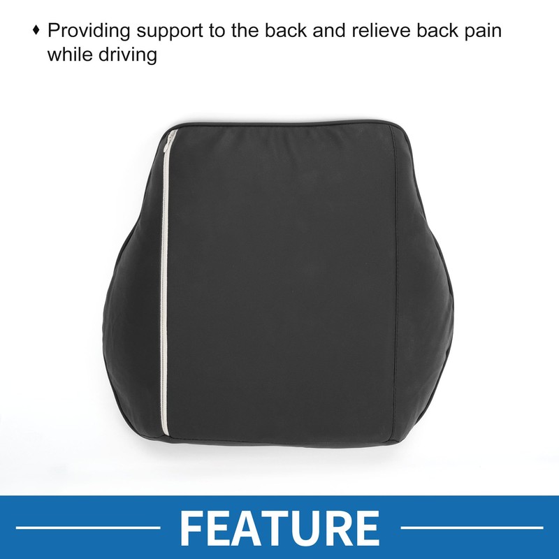 A ABSOPRO Car Seat Lumbar Cushion Memory Foam Support Ergonomic