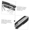 KONTONTY Hexagonal Wrench Set 8pc Folding Key Tool Kit Home