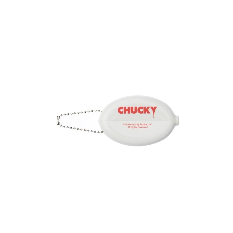 rubber coin purse, chucky/white/02